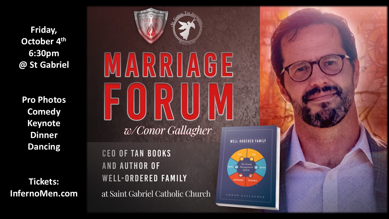 Marriage Forum with Conor Gallagher